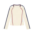 Sporty Apricot Slim Long Sleeves